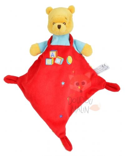  winnie plat losange abc rouge bleu jaune étoile 